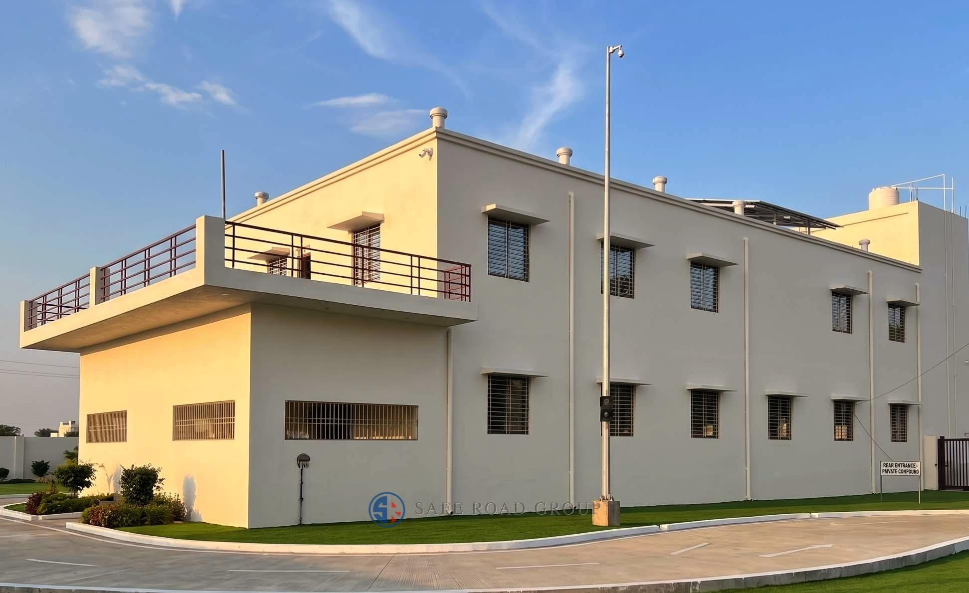 The Accredited Driving Training Centre building at Bhadohi