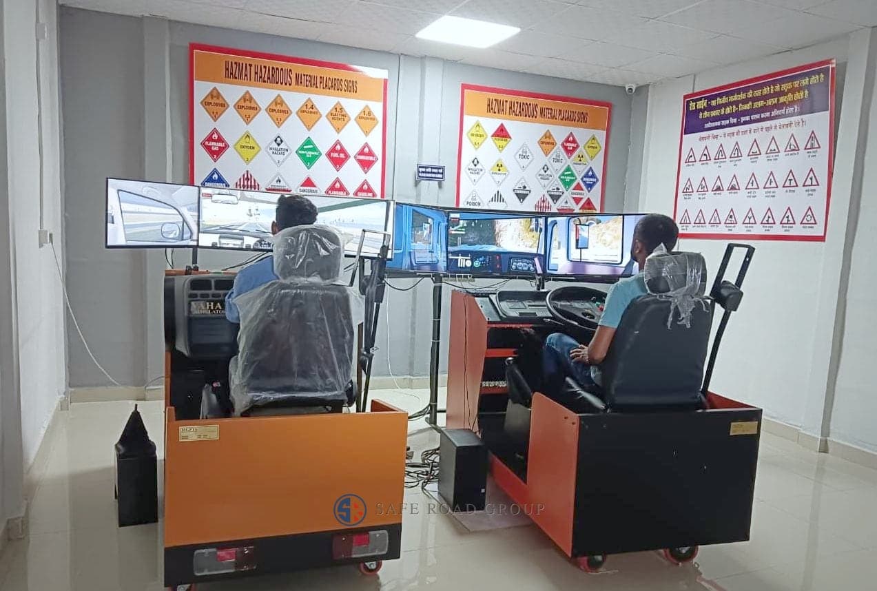 The simulator laboratory at the Sonbhadra centre